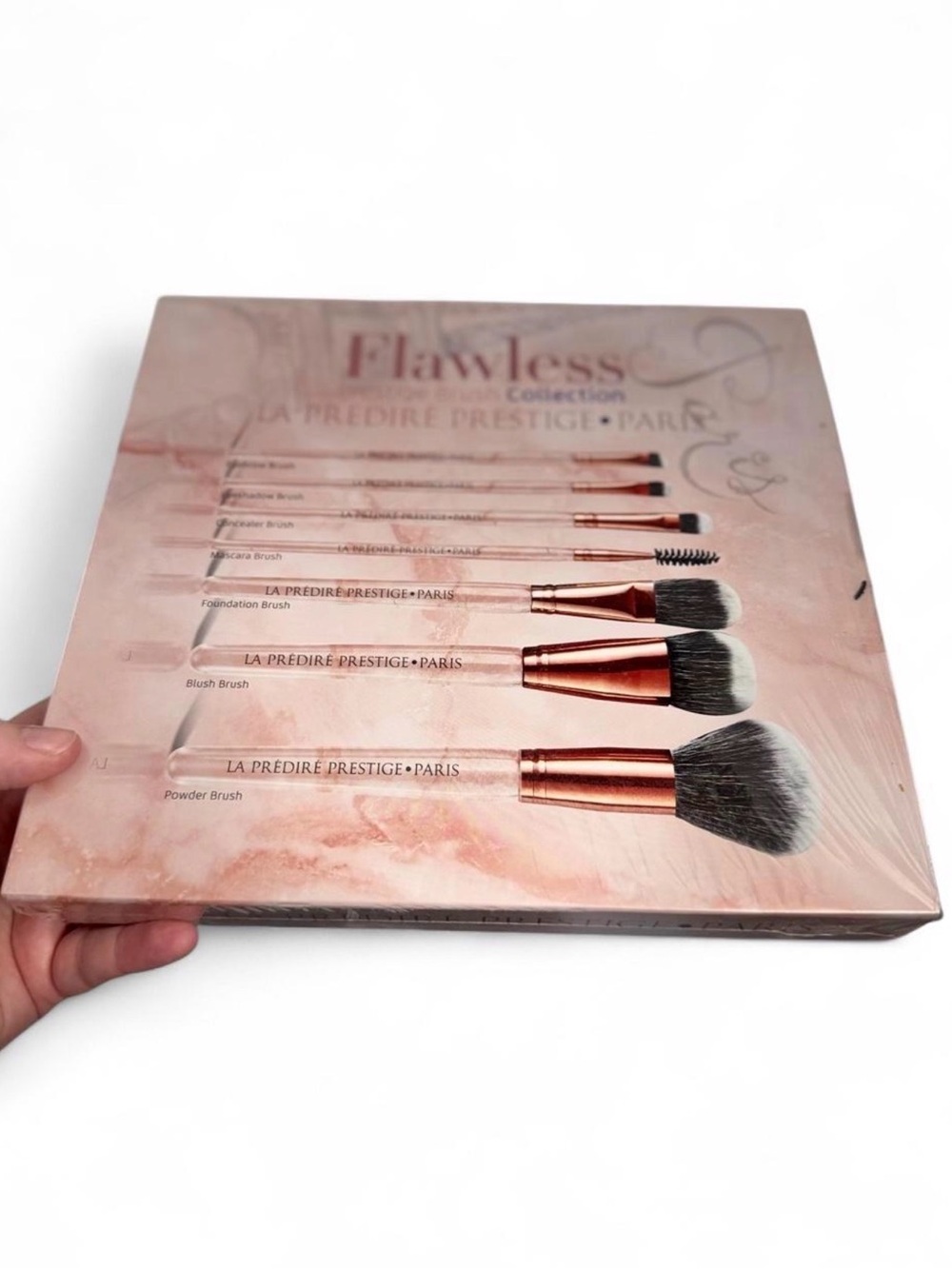 La Prédiré Paris Flawless 7-Piece Makeup Brush Set New Sealed